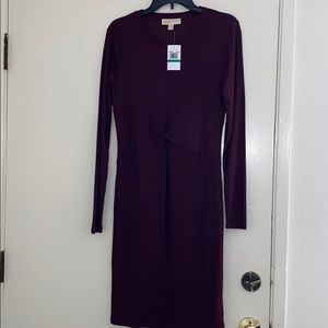 Michael Kors Long sleeved fitted dress